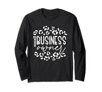 Small Business Owner Hustle Essential Worker Motivation Long Sleeve T-Shirt