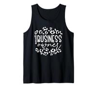 Small Business Owner Hustle Essential Worker Motivation Tank Top