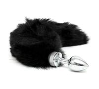Small Butt Plug With Black Tail
