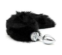 Small Butt Plug With Black Tail
