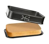 Small Cake Pans | Reusable Rectangular Easy Release | Baking Dish with Removable Bottom,for Muffin Brownie Ice Cream Home Bakery Commercial Party Beginner Adults