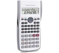 Small Calculator, 2-Line Desk Advance Scientific Engineering Calculators(White)