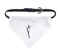 Small 'Calla Lily Flower' Dog/Cat/Pet Bandana (PD00063283)