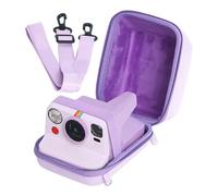 Small Camera Bag - 5.51 X 7.01 X 3.94 Inch, Instant Film EVA Hard Case With Adjustable Straps | Print Holder, Anti-Fall Protective Case For Men Women Outdoor Travel Hardwar, Purple., Se référer au