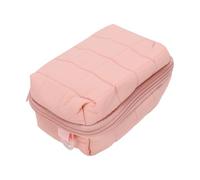 Small Camera Bag with Crossbody Strap and Durable Build for Daily Walks and Short Trips - Protective Taslon Material - Pink 17x11x9cm