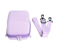 Small Camera Case | Digital Camera Case EVA Hard Shell Carrying Bag,Camera Storage Protective Bag, Anti-Scratch Portable Instant Print Camera Carrying Case with Shoulder Straps, Purple, Refer to