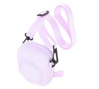 Small Camera Case, Protective Bag for Portable Camera with Mesh with Adjustable Strap for Mini 8 9 11 40 (Purple)