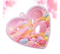 Small Candy Boxes - Cookie Treat Boxes | Heart Shaped Storage Container, Decorative Party Favor Holder | 50g Storage Box,Gift Packaging For Home Wedding Birthday Holiday Celebration