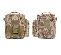 Small Canvas Messenger Bag Classic Vintage Shoulder Bag Water Proof Tactical Bag Crossbody Casual Pack for Unisex(Desert Digital)