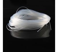 Small Capillary Silicone Hose, 10 Meter Clear Silicone Tube, ID 0.3-6mm Flexible Rubber Pipe for Scientific Teaching(0.7mm x 1.7mm)