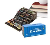 Small Car | Pull Back Diecast Educational Games - 48-Piece Car Set with Friction Drive for Children Home Travel Bedroom Classroom Preschool Living Room Birthday Holiday Children