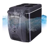 Small Car Refrigerator - Silent Small Freezer for Travel - 6L Portable Shockproof Refrigerator, Energy-Saving Cooler for Picnics, Camping