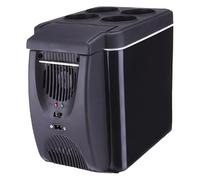 Small Car Refrigerator - Space Saving Personal Refrigerator for Cars, Thermoelectric Cooling Unit | Shock Proof Chiller, Lightweight Auto Refrigerator