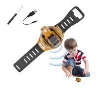 Small Car Watch Toys - Wireless Signal Action Model, Hand Gesture Driving Wrist Device, Portable Charging Powered Conveyor, Keyword Cod