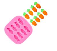 Small Carrots Molds Epoxy Resin Chocolate Silicone Fondant Baking for Cake Decoration Small Carrots Silicone Chocolate for Cake Fondant Decoration