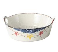 Small Casserole Dish, Ceramic Baking Dish with Ceramic Handles, Small Oven for Lasagna, Tiramisu, Baking Mould