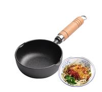 Small Cast Iron Pan, Mini Pan, Cast Iron Black Egg Pan, Biscuit Pan for the Kitchen, Non-Stick Coating, Hanging