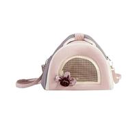 Small Cat Carrier - Travel Carrier Bag, Compact Animal Crate | Portable Travel Hamster Small Pet Bag, Small Animal Carrier Bag, Breathable Small Pet Bag for Guinea pigs Bird