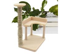 Small Cat Climbing Tree Model, Miniature Furniture - 1:12 Miniature Cat Climber | Handmade Landscape Decoration, Miniature Landscape, Tiny Furniture Cat Climber for