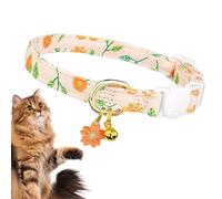 Small Cat Collar | Cute Flower Pendant Break Away Collar | Adjustable Breakaway Collar, Small Boy Cat Collars, Outdoor Pet Collar for Pet Supplies