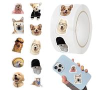 Small Cat Stickers | 500 Sheets Per Roll Decals for Decoration, School Decoration and Scrapbooks, for Classroom, Party, Office, Journal, Notebook, Laptop Bottle, Skateboard Bag