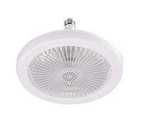 Small Ceiling Fan Modern LED Ceiling Fan Flat Profile | Timer Function by Remote Control, Energy Efficient for Air Circulation Comfort All Year Round With