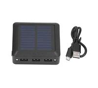 Small cell phone charger, 10000mAh mini solar power bank for exploration camping