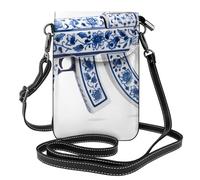 Small Cell Phone Purse 7.6x4.9in DDCXZPP Ceramic Gun Printing Fashionable, Practical, and Multifunctional for Walking, Camping, Shopping, Travel