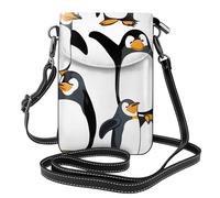 Small Cell Phone Purse 7.6x4.9in DLXW penguin dabbing Printed Fashionable, Practical, and Multifunctional for Walking, Camping, Shopping, Travel