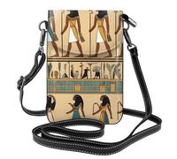 Small Cell Phone Purse 7.6x4.9in DLXW women in ancient egypt Printed Fashionable, Practical, and Multifunctional for Walking, Camping, Shopping, Travel