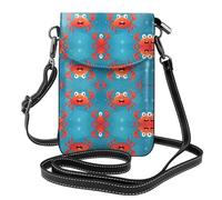 Small Cell Phone Purse 7.6x4.9in HYTTER cartoon crab Prints Fashionable, Practical, and Multifunctional for Walking, Camping, Shopping, Travel