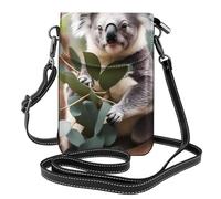Small Cell Phone Purse 7.6x4.9in HYTTER Cartoon koala Prints Fashionable, Practical, and Multifunctional for Walking, Camping, Shopping, Travel