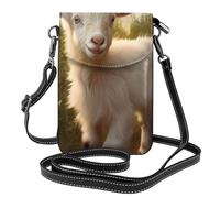 Small Cell Phone Purse 7.6x4.9in HYTTER Cute baby goat Prints Fashionable, Practical, and Multifunctional for Walking, Camping, Shopping, Travel