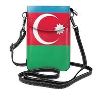 Small Cell Phone Purse 7.6x4.9in HYTTER Flag of Azerbaijan Prints Fashionable, Practical, and Multifunctional for Walking, Camping, Shopping, Travel