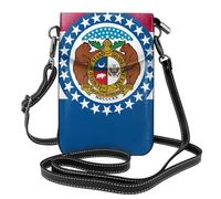 Small Cell Phone Purse 7.6x4.9in HYTTER Missouri State Flag Prints Fashionable, Practical, and Multifunctional for Walking, Camping, Shopping, Travel