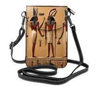 Small Cell Phone Purse 7.6x4.9in YYHWHJDE Ancient Egyptian Hieroglyph Pattern Fashionable, Practical, and Multifunctional for Walking, Camping, Shopping, Travel