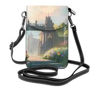 Small Cell Phone Purse 7.6x4.9in YYHWHJDE Outside the Castle Gate Pattern Fashionable, Practical, and Multifunctional for Walking, Camping, Shopping, Travel