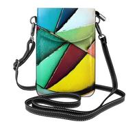 Small Cell Phone Purse 7.6x4.9in YYHWHJDE Round palette Pattern Fashionable, Practical, and Multifunctional for Walking, Camping, Shopping, Travel