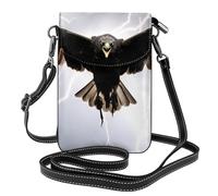 Small Cell Phone Purse 7.6x4.9in YYHWHJDE Thunderbird Pattern Fashionable, Practical, Multifunctional Leather Crossbody Flap Phone Case for Women