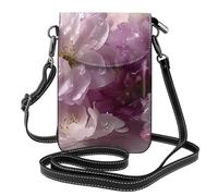 Small Cell Phone Purse Crossbody for Women Compact Fashionable and Durable with Exquisite Eternal Blossom Print