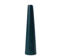 Small Ceramic Bud Vase Tall Conic Flower Single Stem Vase Modern Home Decorative Floral Centerpiece for Wedding and Office (Ink Green)