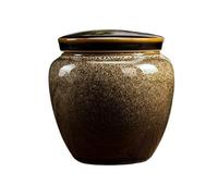 Small Ceramic Cremation Urns for Human and Pet Ashes, Miniature Memorial Funeral Urn for Sharing Ashes Keepsake(Style8)