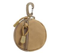 Small Change Handbag | Round Coin Pouch - Earphone Pack, Coin Purse, Money Pouch, Waist Bag, Key Case For Helmet Key Lipstick M Materials And Feature, Mud, Se référer au descriptif, Refer to