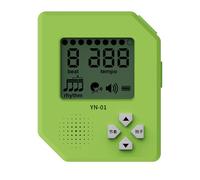 Small Charging Metronome with Clear Voice Rhythm Tracking Texture for Guitar Accessories and Fitness Timing High Fidelitys Sound Metronome