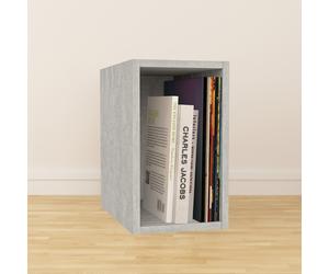 (Small) Charles Jacobs Vinyl 12" LP Record Cube Storage Box Unit Concrete Effect