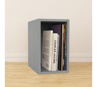 (Small) Charles Jacobs Vinyl 12" LP Record Cube Storage Box Unit Grey