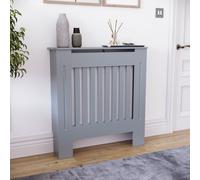 (Small) Chelsea Radiator Heater Cover Slatted Dark Grey
