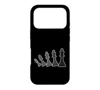 Small Chess Pieces in Motion Case for iPhone 17 Pro