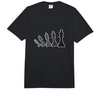 Small Chess Pieces in Motion Comfort Colors Adult Heavyweight T-Shirt