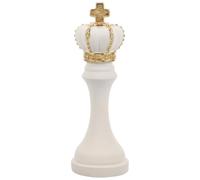 Small Chess Statue Decor,Resin King Chess Figurine,Retro Art Decoration Chess Sculptures for Home Office Wine Cabinet Living Room Knacks Desktop Decor